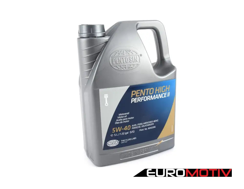 Pento High Performance Ii Engine Oil (5W-40) - 5 Liter