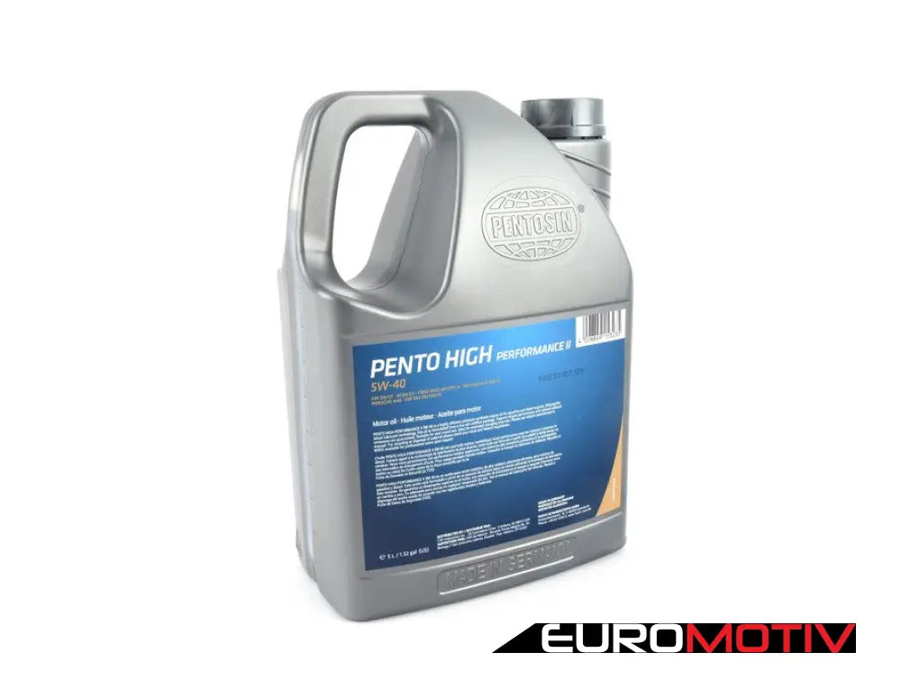 Pento High Performance Ii Engine Oil (5W-40) - 5 Liter