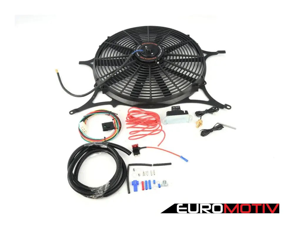 Performance Aluminum Fan Shroud Kit - With Npt