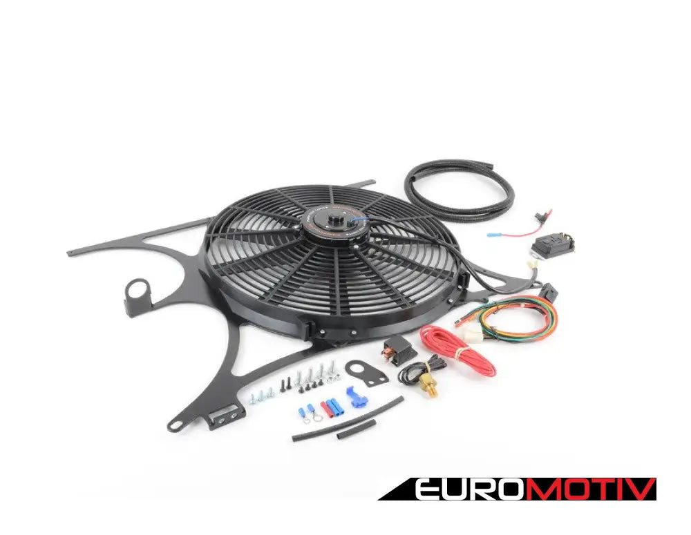 Performance Aluminum Fan Shroud Kit - With Npt & Probe Sensor