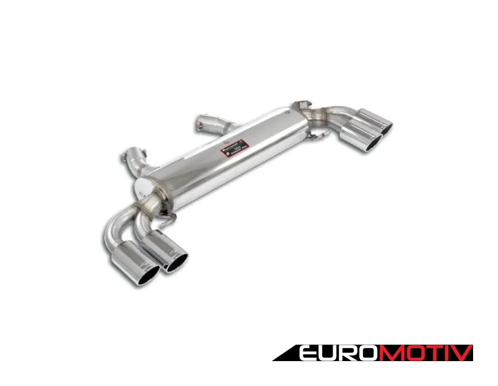 Performance Muffler - Quad Polished Tips Valved