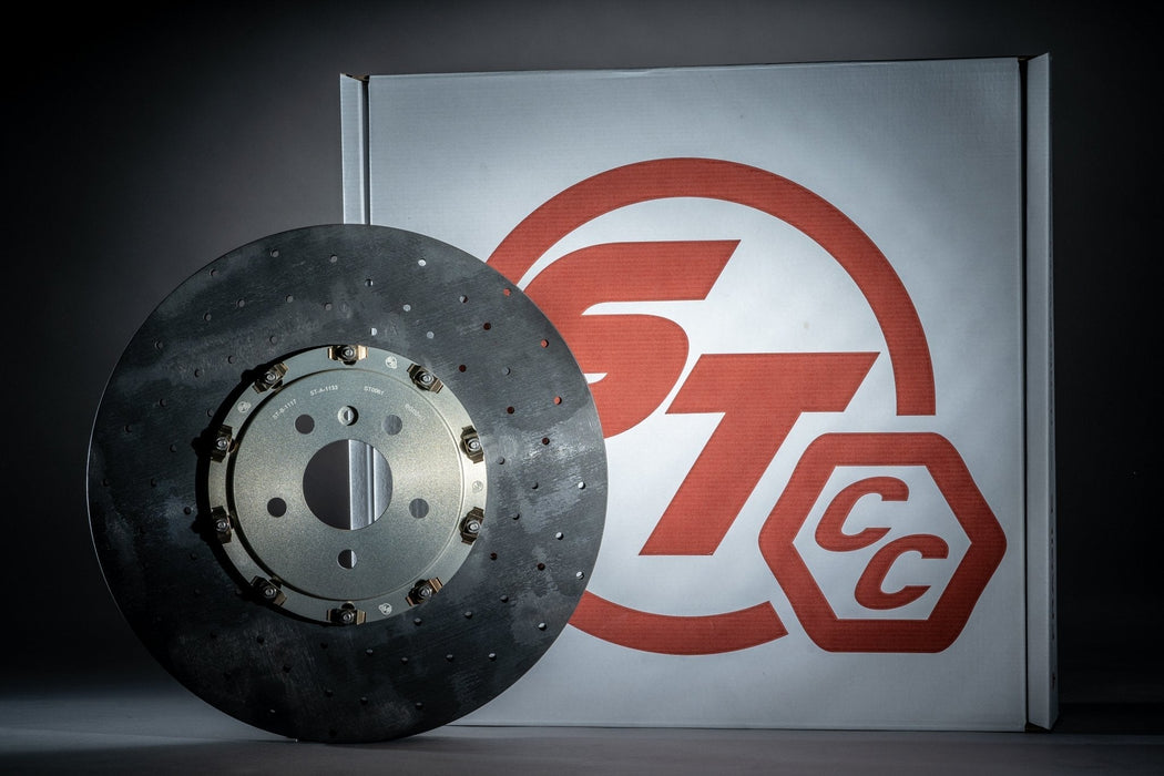 Surface Transforms Carbon Ceramic Discs for Porsche 718 GT4RS (Upgrade) - 410x36mm Front Set
