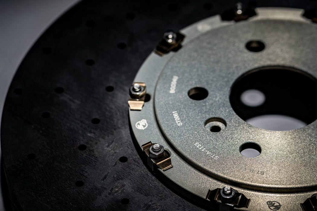 Surface Transforms Carbon Ceramic Discs for Porsche 718 GT4RS (Upgrade) - 410x36mm Front Set