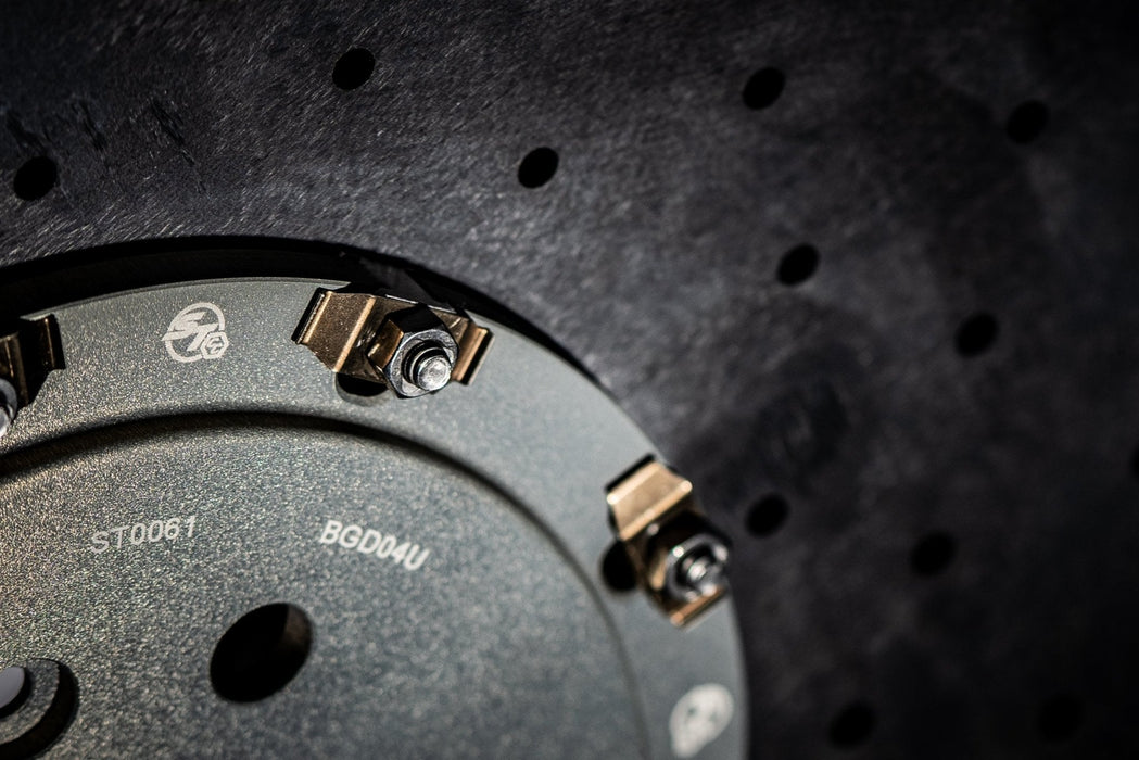 Surface Transforms Carbon Ceramic Discs for Porsche 718 GT4RS (Upgrade) - 410x36mm Front Set