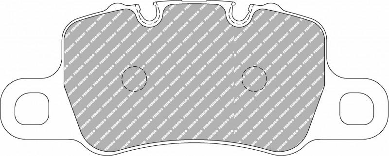 Ferodo DS3.12 Racing Brake Pads for Porsche 982 718 Cayman GT4 - Rear