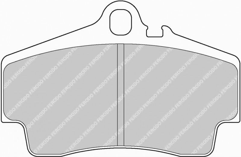 Ferodo DS3.12 Racing Brake Pads for Porsche 982 718 Cayman/T/S/GTS - Rear