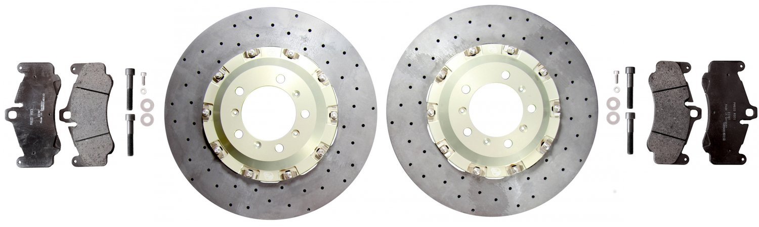 Surface Transforms Carbon Ceramic Discs for Porsche 991 Turbo/Turbo S (Replacement) - 400x32mm Rear Set