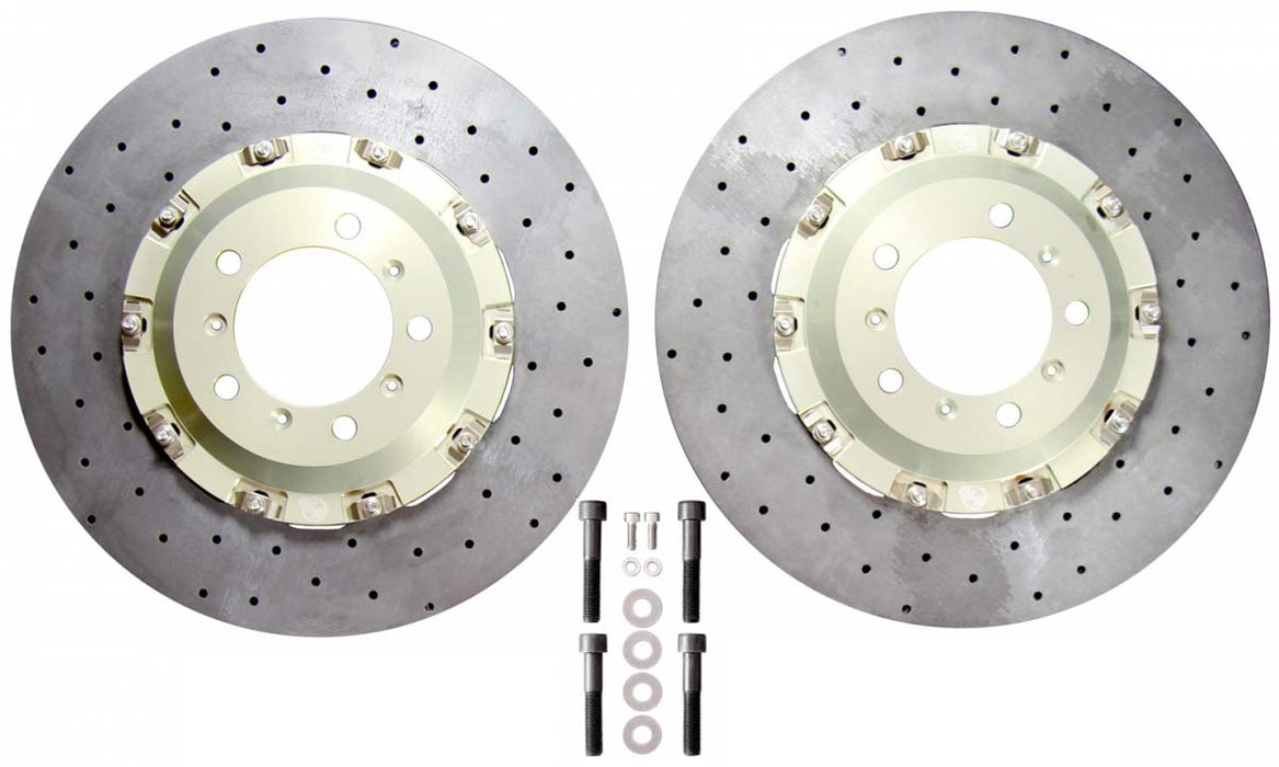 Surface Transforms Carbon Ceramic Discs for Porsche 991 Turbo/Turbo S (Replacement) - 400x32mm Rear Set