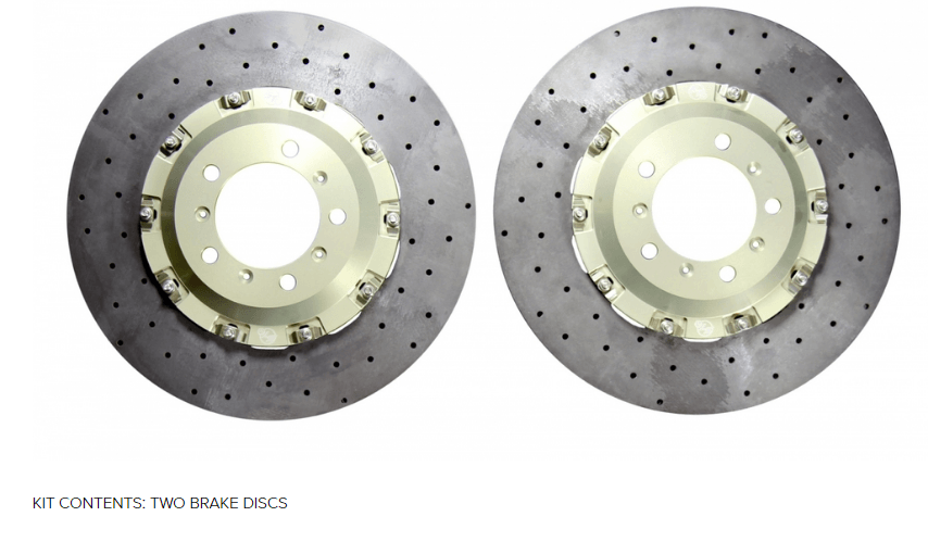 Surface Transforms Carbon Ceramic Discs for Porsche 991 C2/C4/C2S/C4S/GTS (Replacement) - 350x34mm Front Set