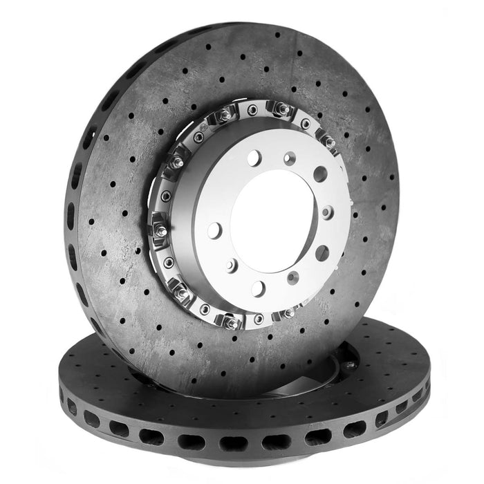 Surface Transforms Carbon Ceramic Discs for Porsche 991 Turbo/Turbo S (Replacement) - 400x32mm Rear Set
