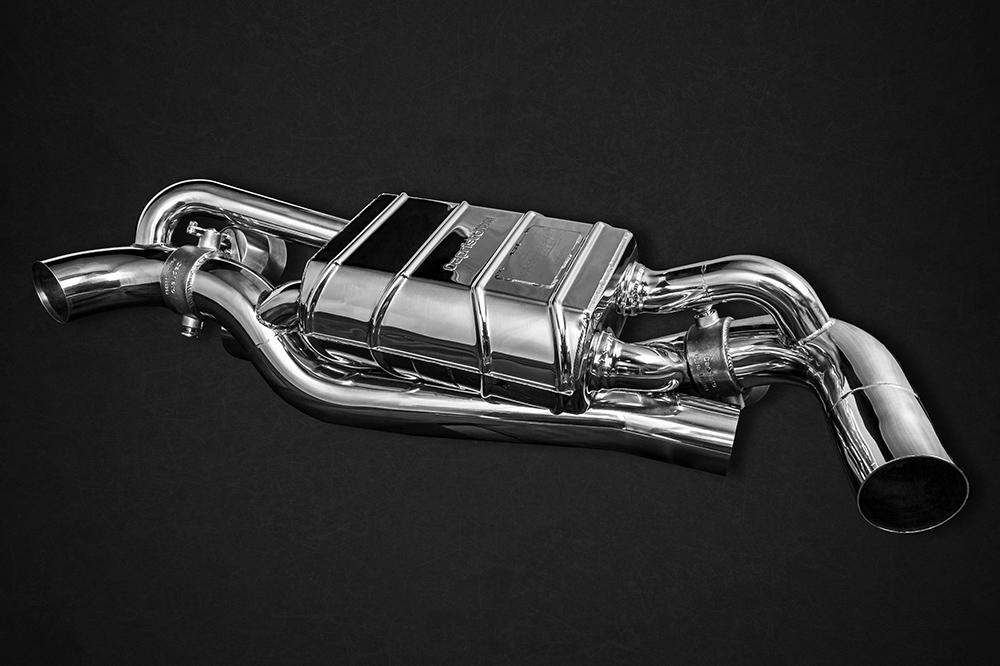 Porsche 992 Carrera/S – Valved ECE Exhaust Muffler for OEM Cats (CES3)