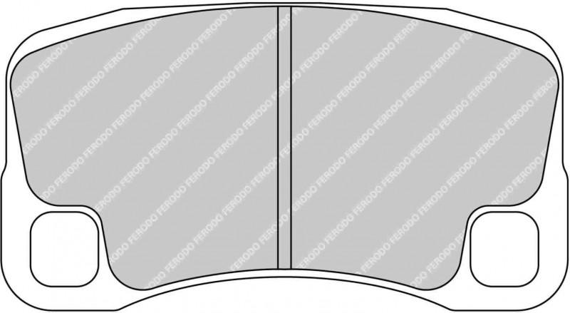 Ferodo DSUNO Racing Brake Pads for Porsche 997.1 Turbo/GT3/GT2/Cup - Rear