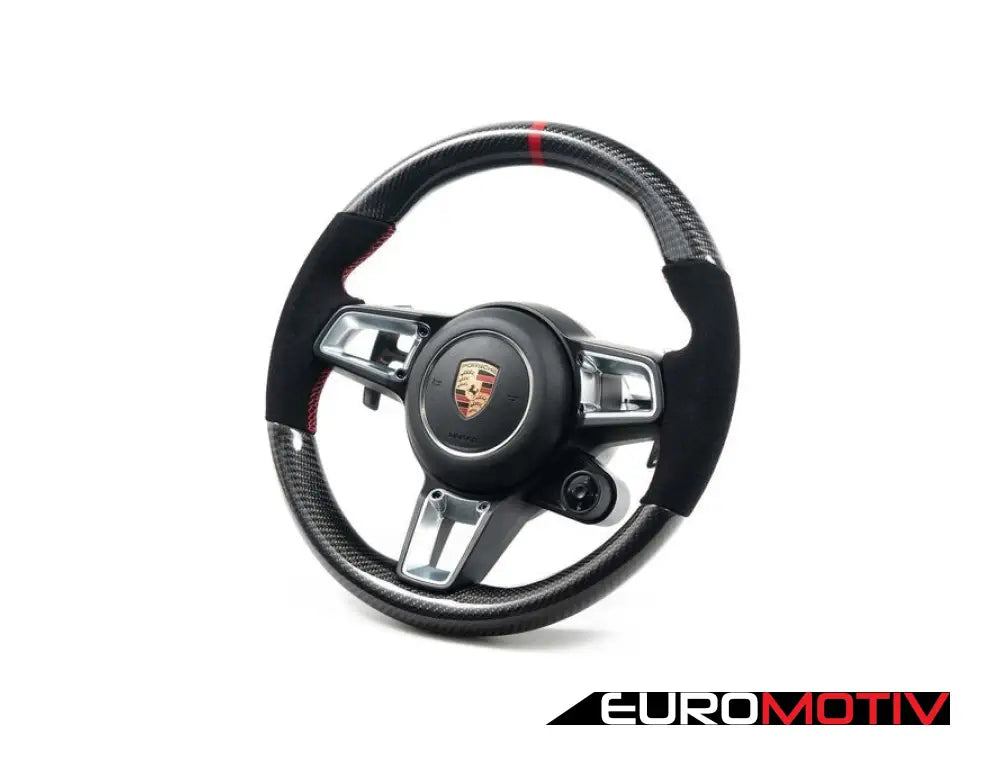 Porsche Carbon Fiber Steering Wheel