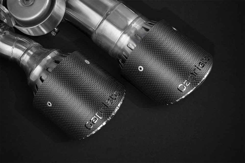 Porsche Panamera 971 Turbo/S – Valved Exhaust System & Mid-Pipes (Carbon Fiber Tips) 02PO04703012