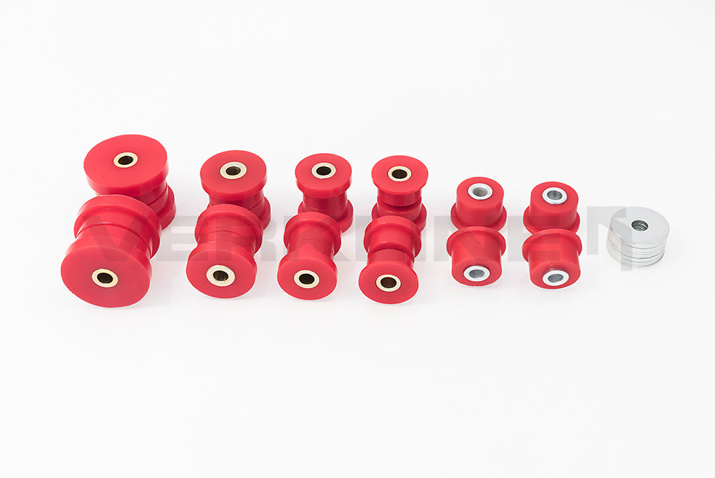 Full Rear Polyurethane Bushings Set - Audi B4 - Cast - Street