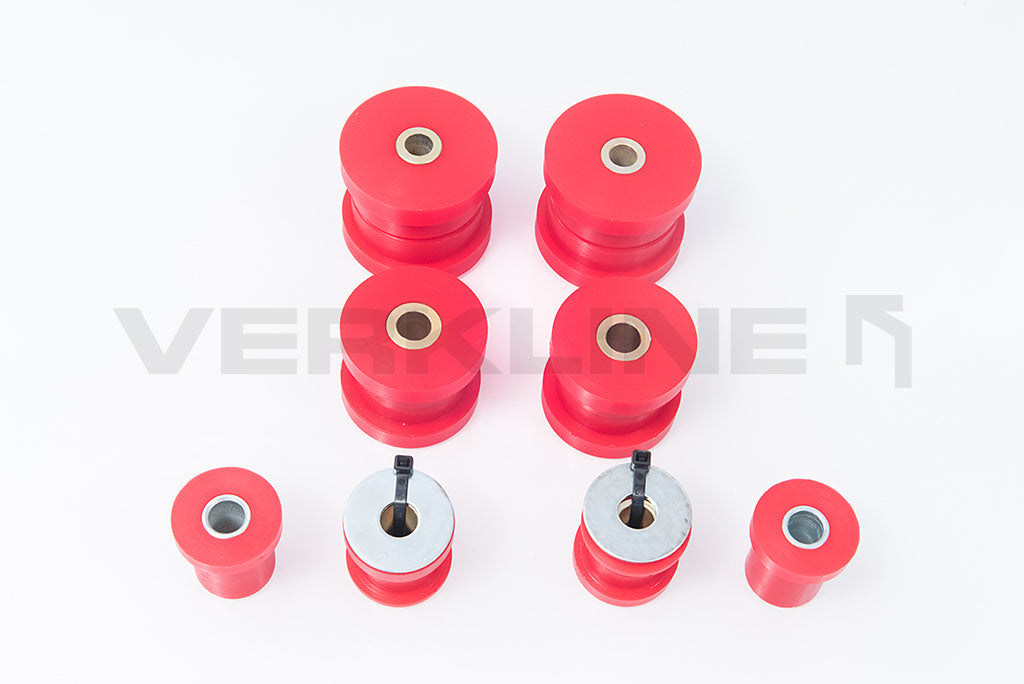 Full Rear Wishbone Polyurethane Bushings Kit - Street Hardness - Audi 100 C4 / V8 / 200 C3 - 48 mm