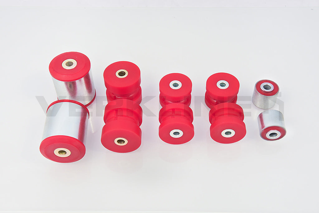 Full Front Polyurethane Wishbones Bushings Kit - Audi - Street Hardness