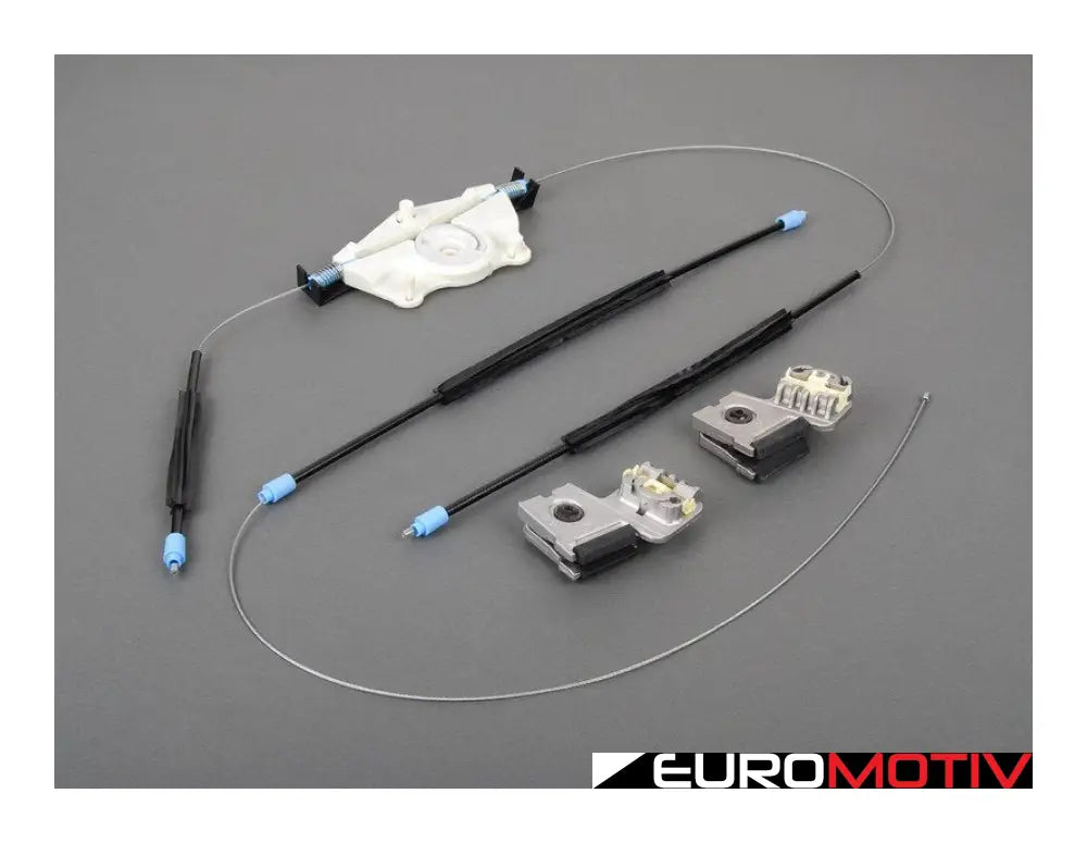 Power Window Regulator Repair Kit - Left