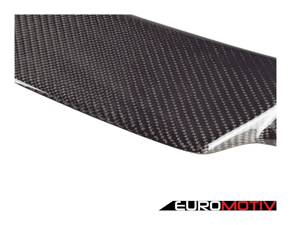 R1 Designed W204 4D Carbon Fiber Trunk Spoiler