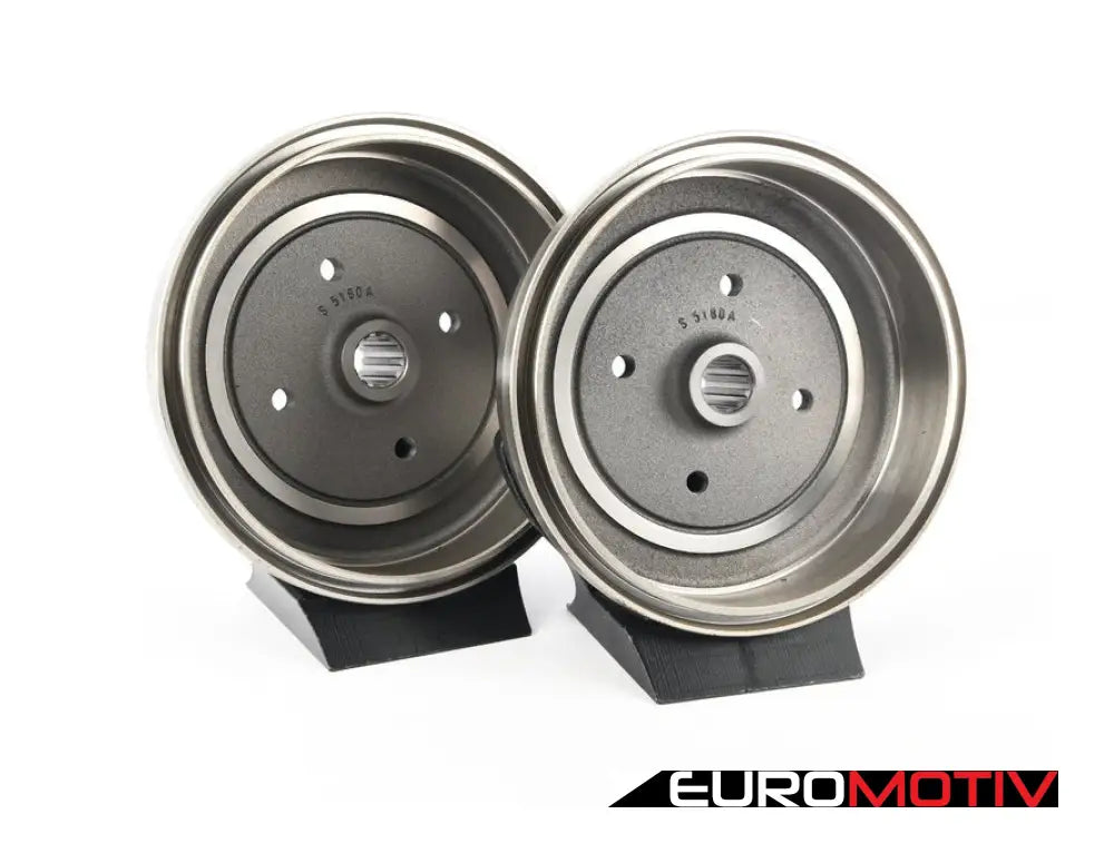 Rear Brake Drums - Pair