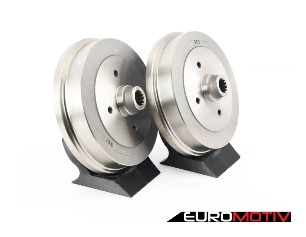 Rear Brake Drums - Pair