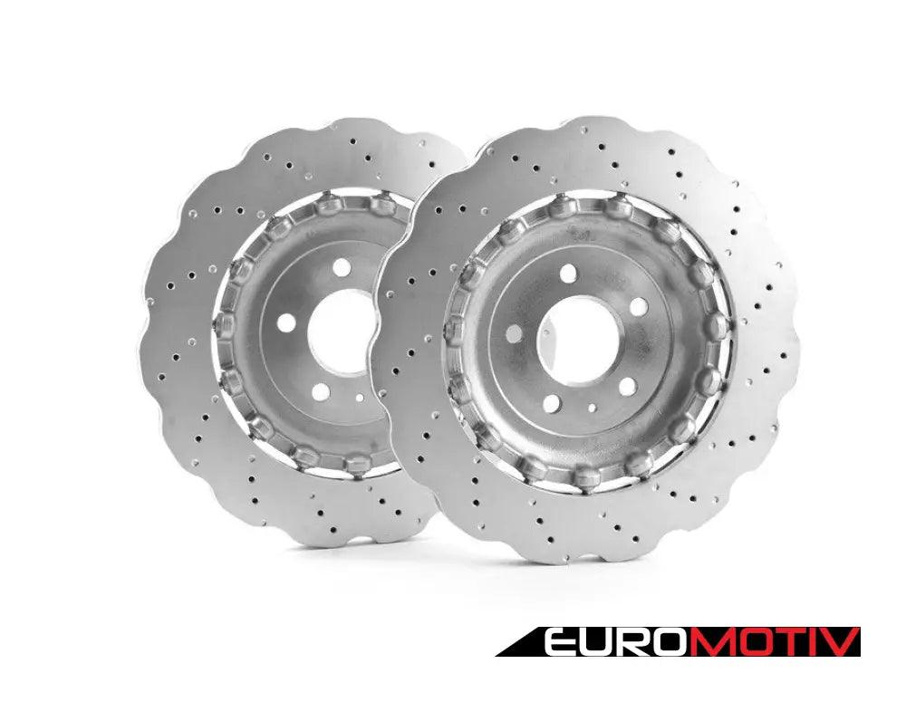 Rear Brake Rotors - Pair (356X22)