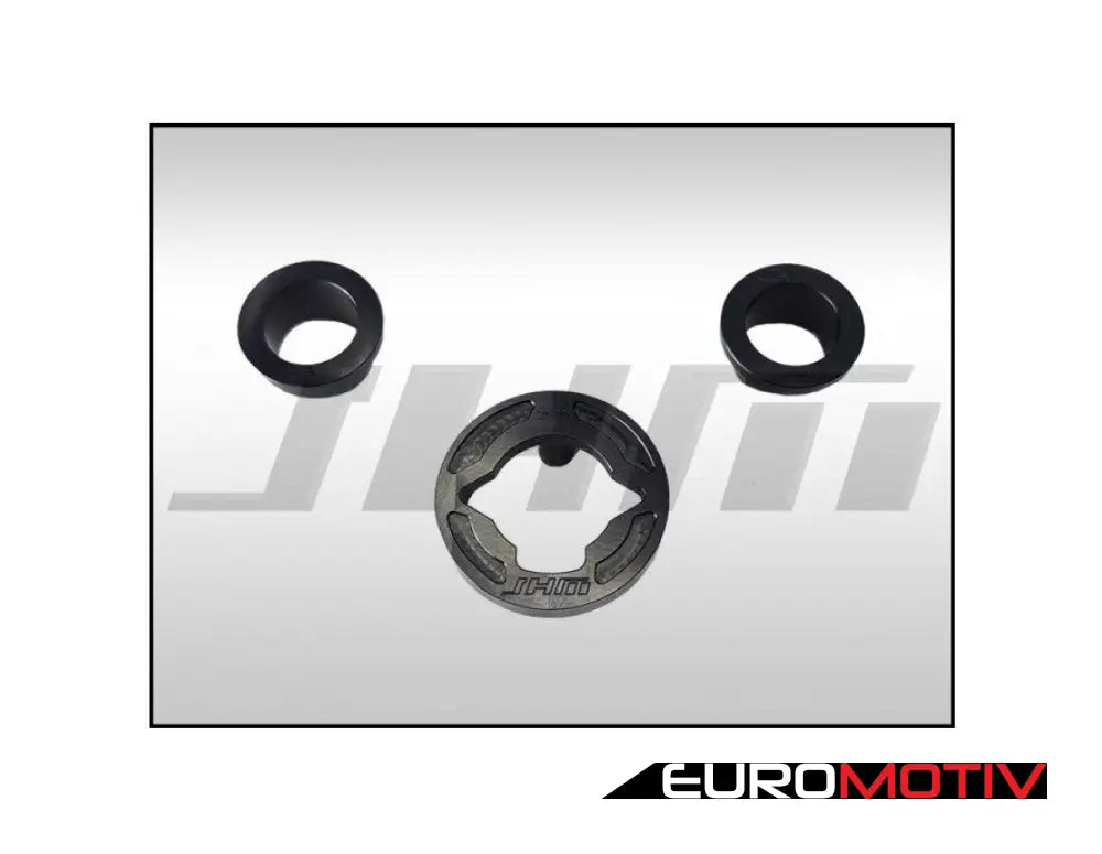 Rear Differential Carrier Bushing Insert Kit - Black