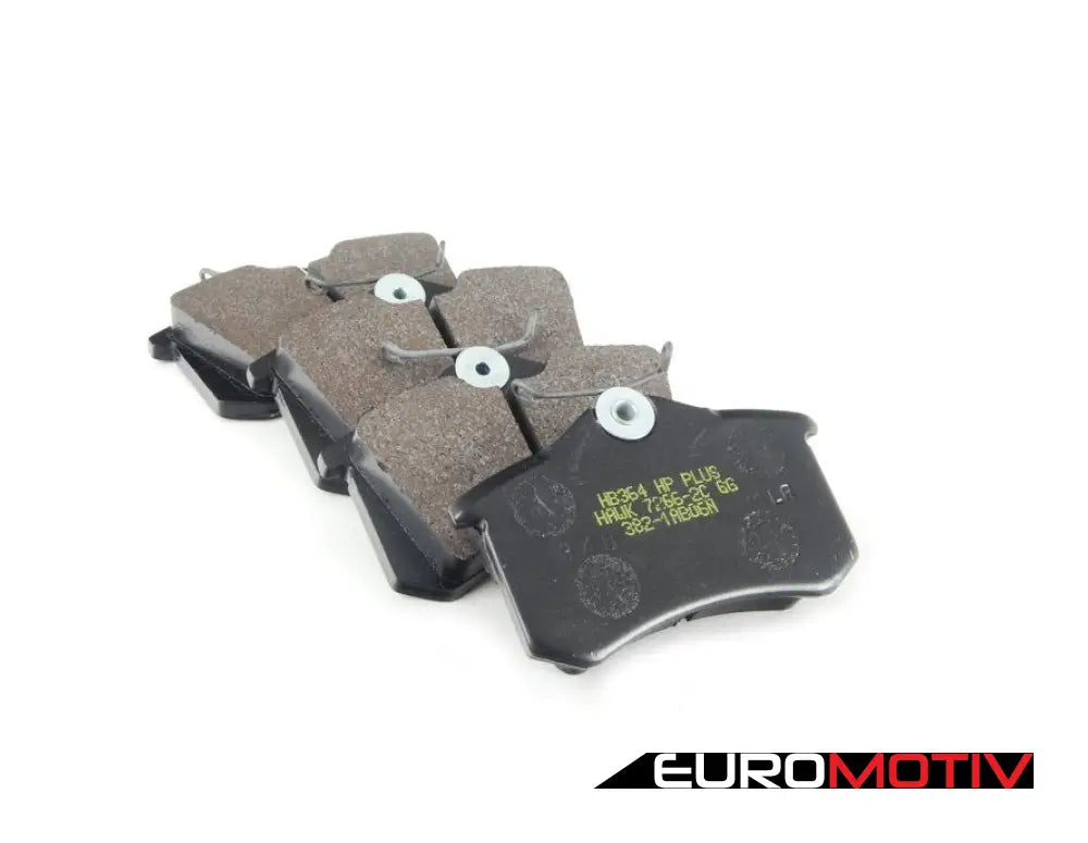 Rear Hp Plus Performance Brake Pad Set