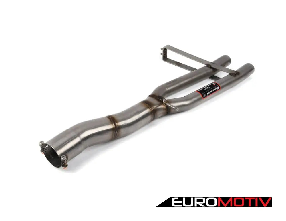 Rear Muffler Deletes Racing Y Pipe