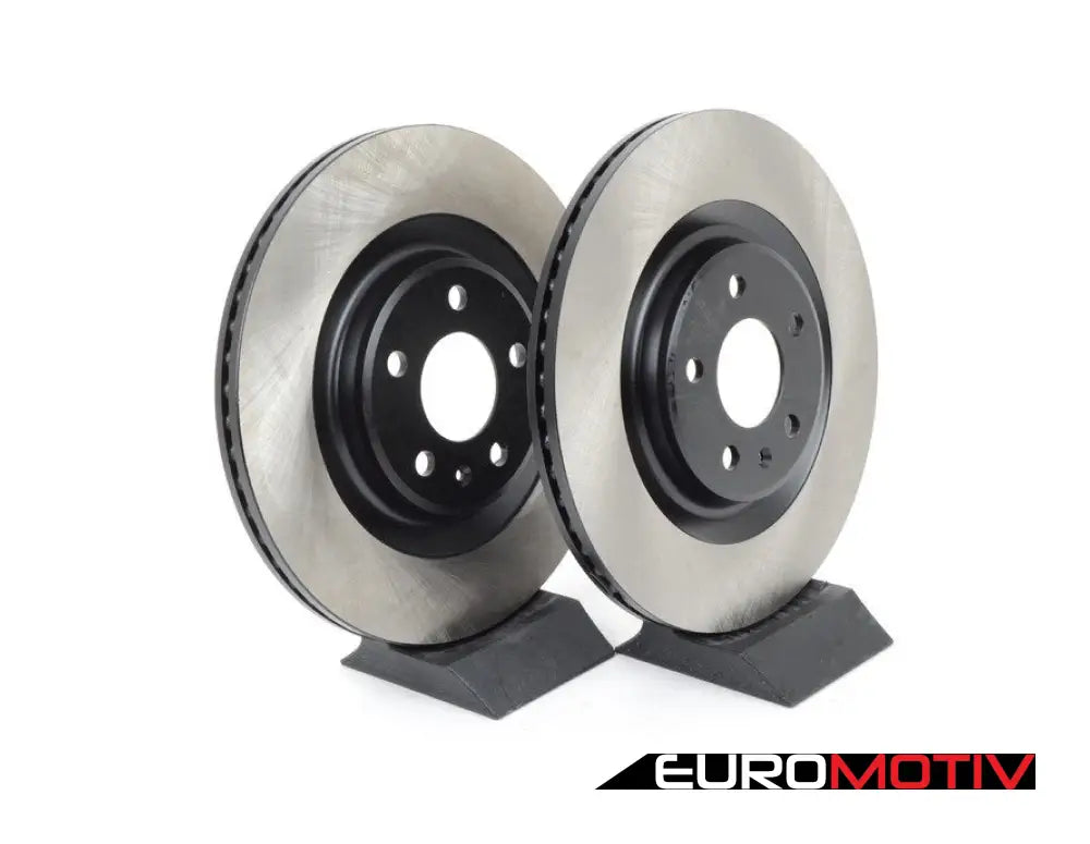 Rear Premium High Carbon Brake Rotors - Pair (330X22)