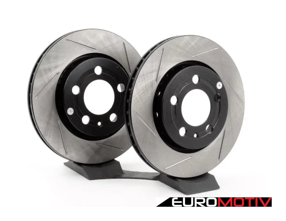 Rear Slotted Rotors - Pair (256X22)