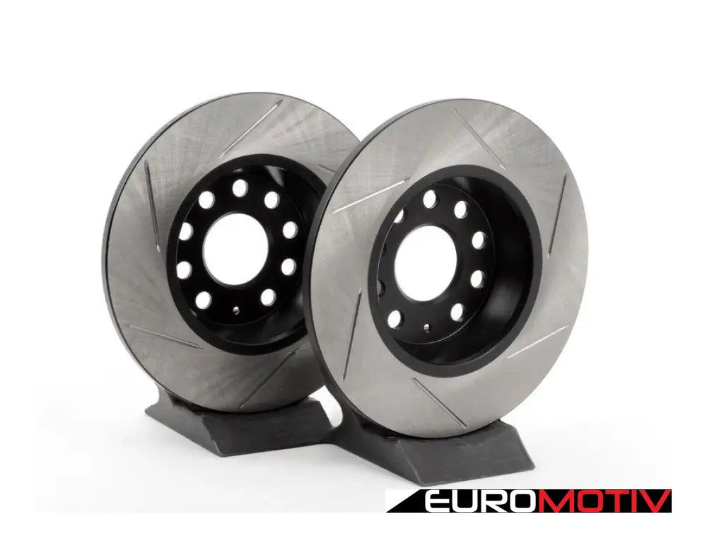 Rear Slotted Rotors - Pair (282X12)