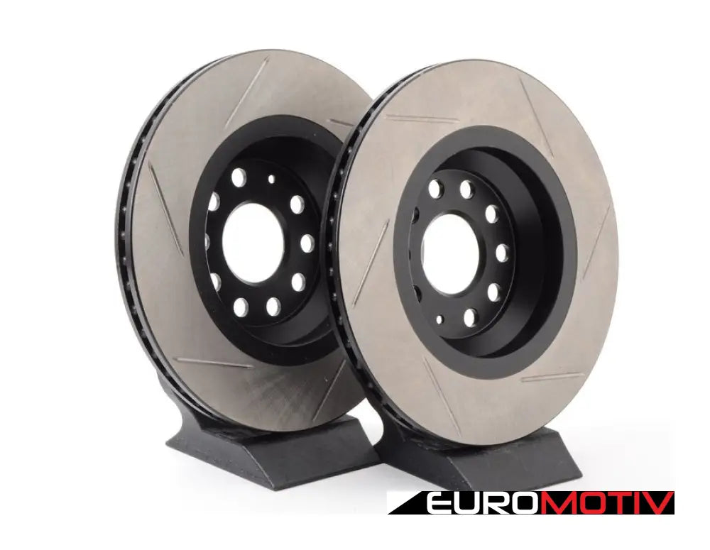 Rear Slotted Rotors - Pair (310X22)