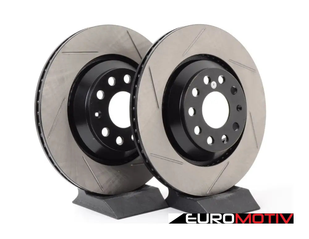 Rear Slotted Rotors - Pair (310X22)