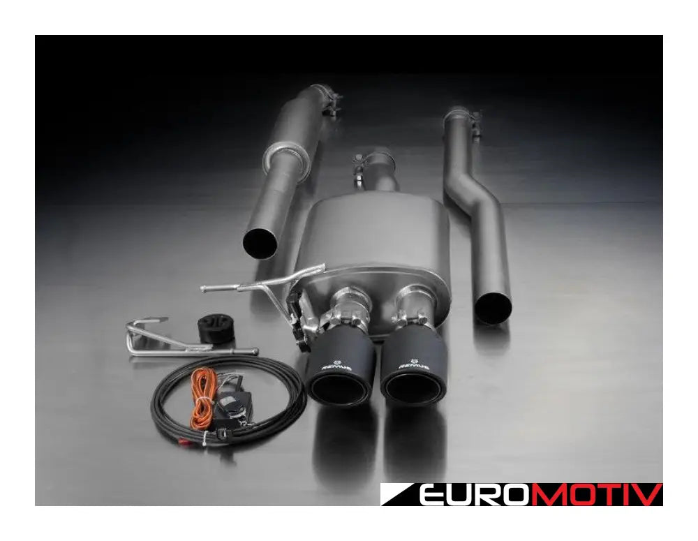 Remus Cat-Back Sport Valvetronic Exhaust System - With 102Mm Angled Carbon Tips