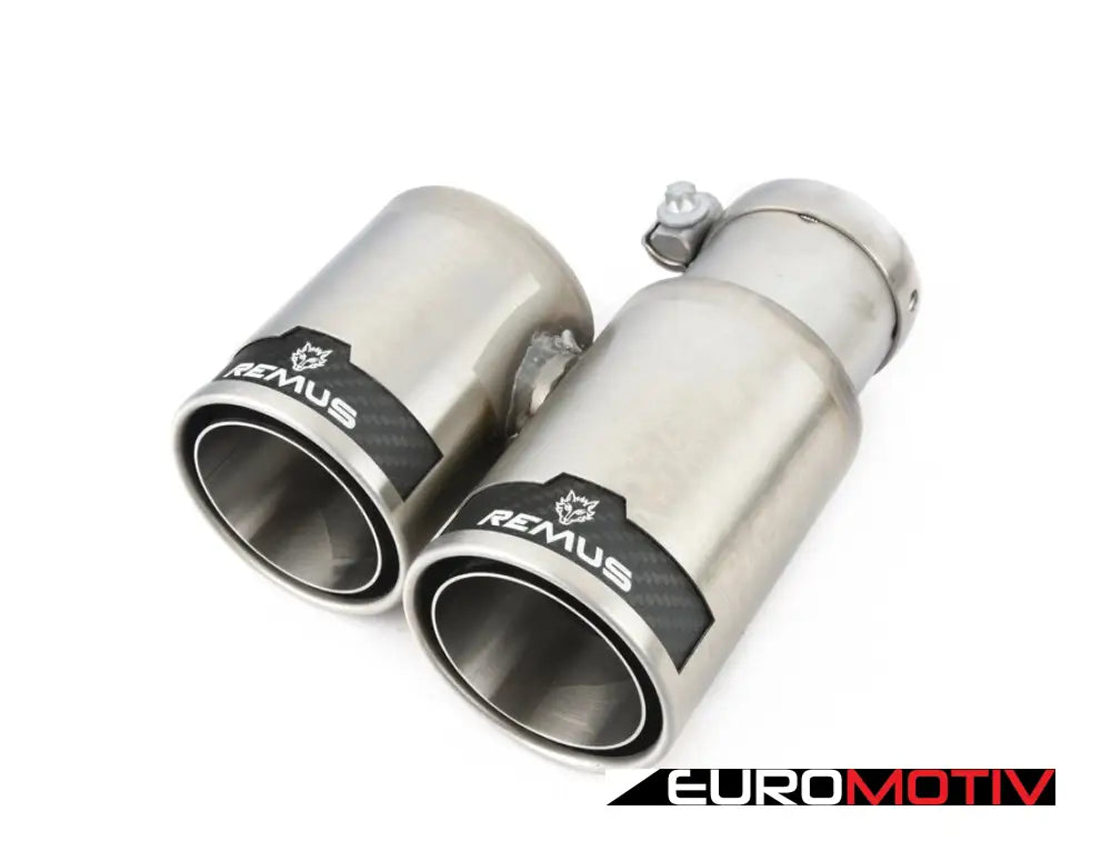 Remus Exhaust Tip - L/R 84Mm Brushed