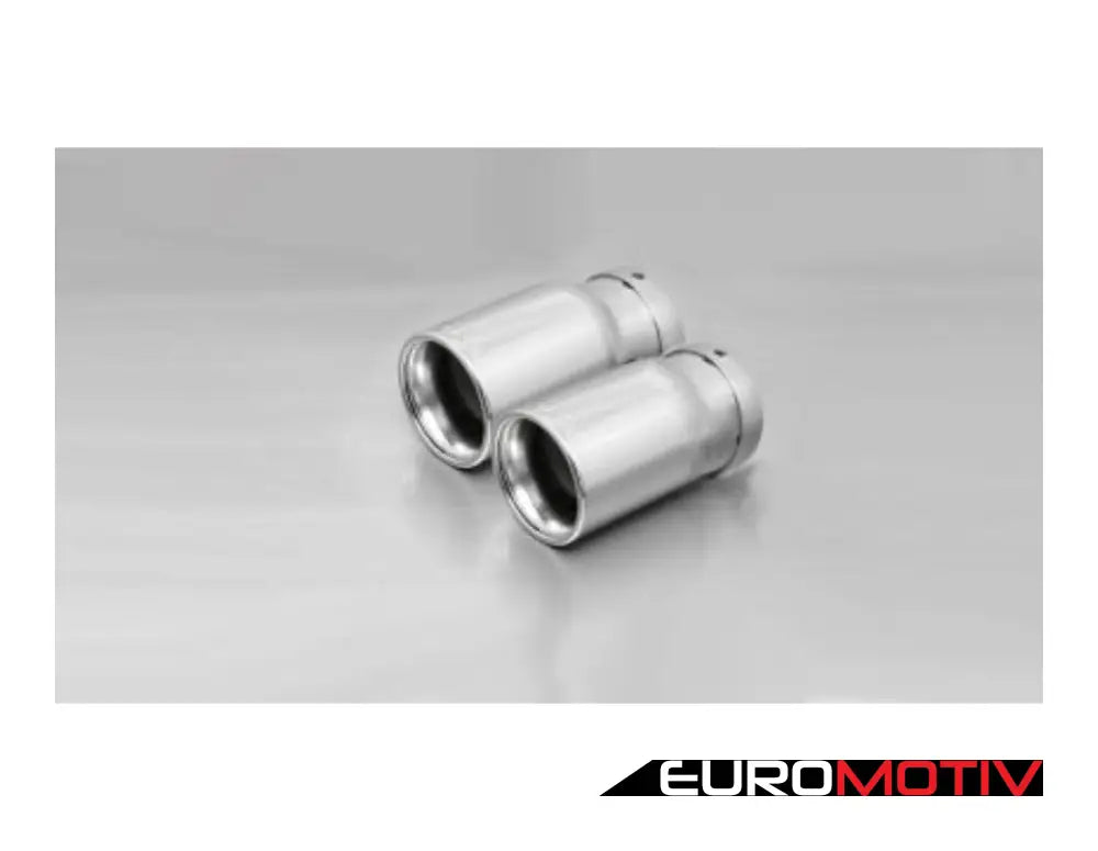 Remus Exhaust Tips - 76Mm Chrome