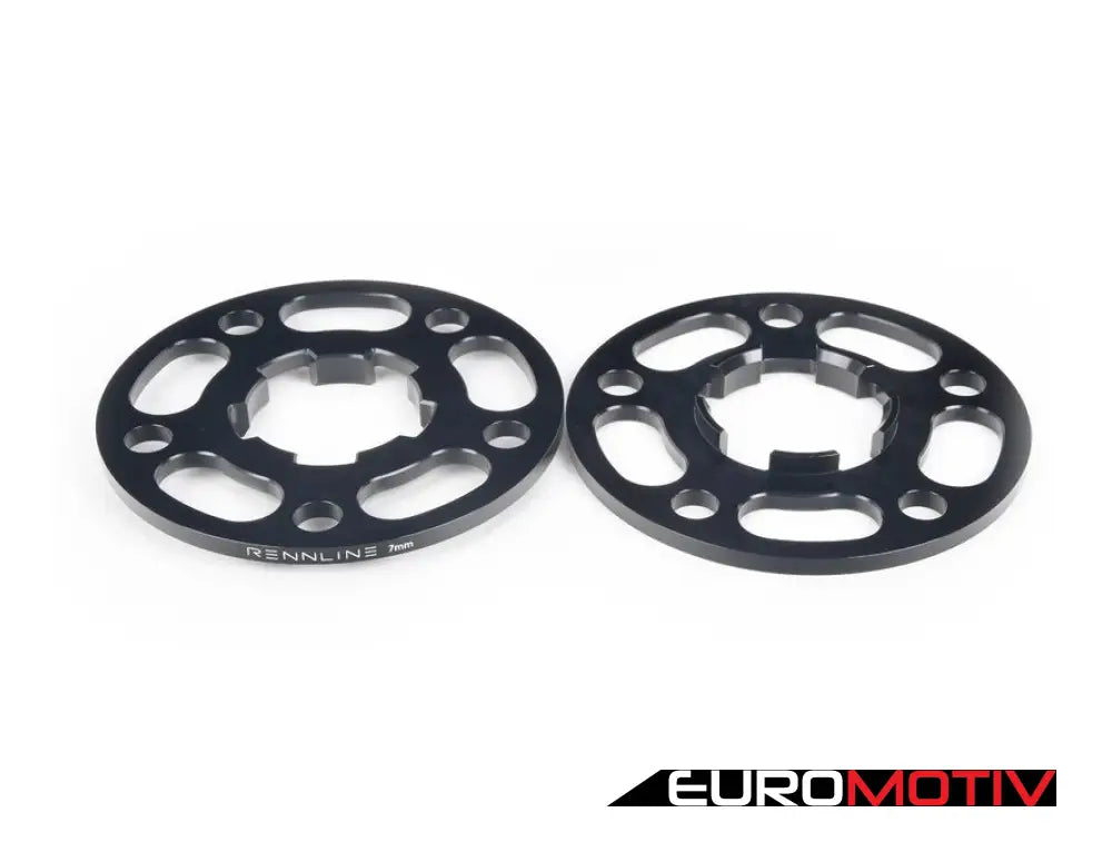 Rennline 7Mm Porsche Wheel Spacer - Pair