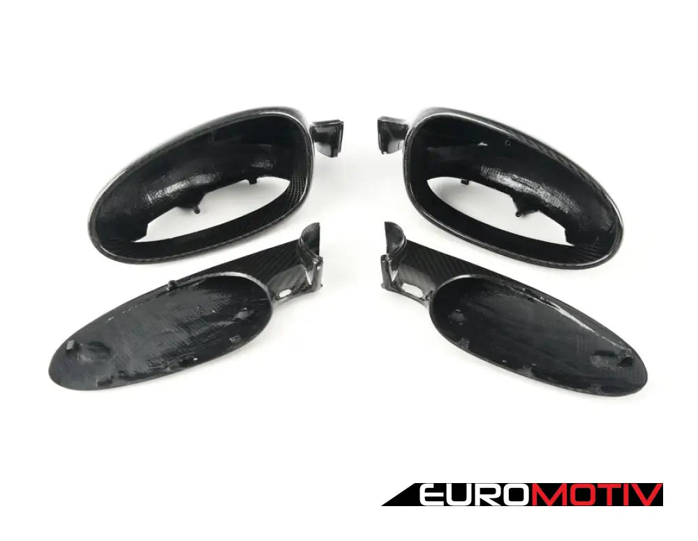 Rennline Carbon Fiber Mirror Housing Set