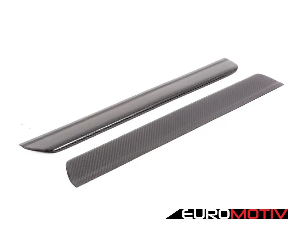 Rennline Carbon Fiber Sill Plate Set - Porsche 997/987