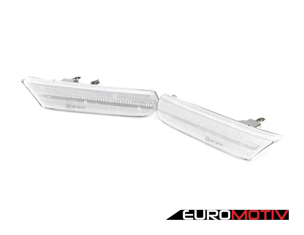 Rennline Porsche 986/996 Led Side Markers Set - Clear