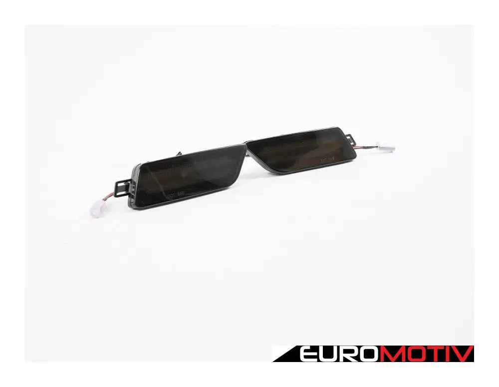 Rennline Porsche Macan Led Side Markers Set - Smoked