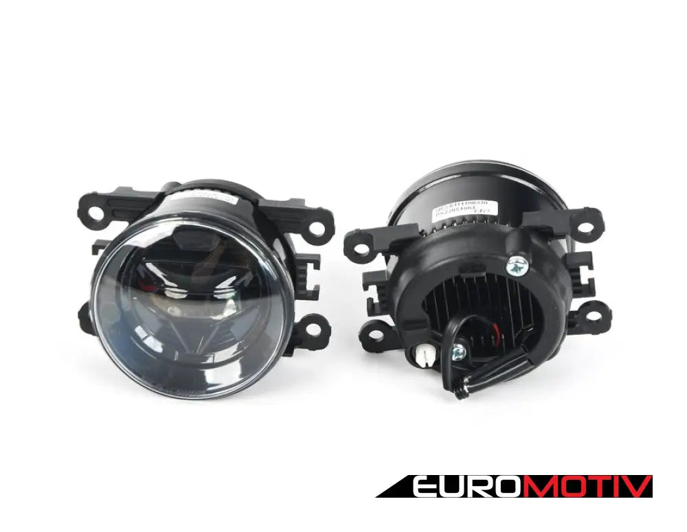 Rennline White Led Fog Lights - Pair