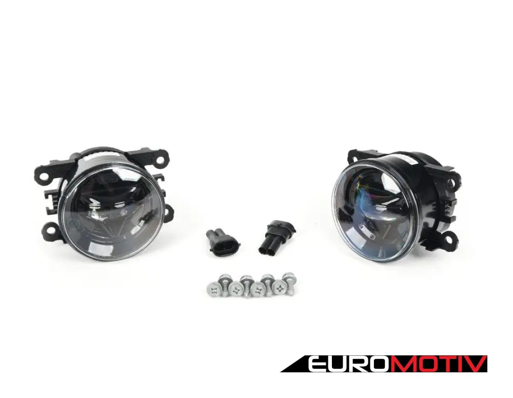 Rennline White Led Fog Lights - Pair