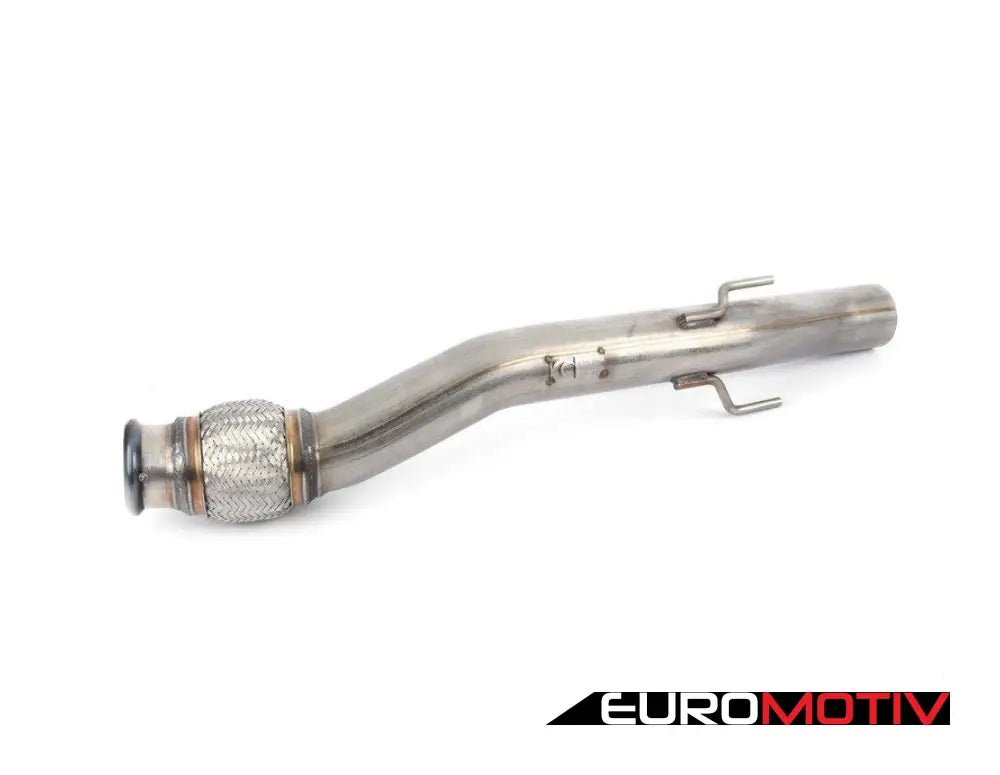 Resonated Cat-Back Exhaust System Polished 90Mm Daytona Tailpipes - Non