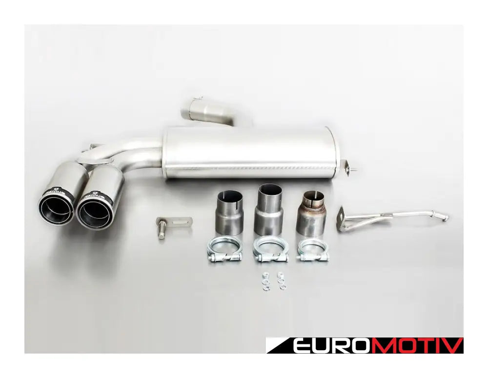 Resonated Cat-Back Sport Exhaust System - With Chrome Tips