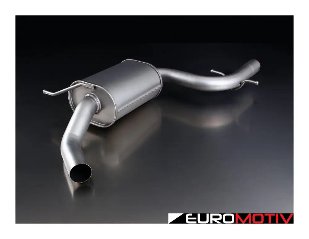 Resonated Cat-Back Sport Exhaust System - With Chrome Tips