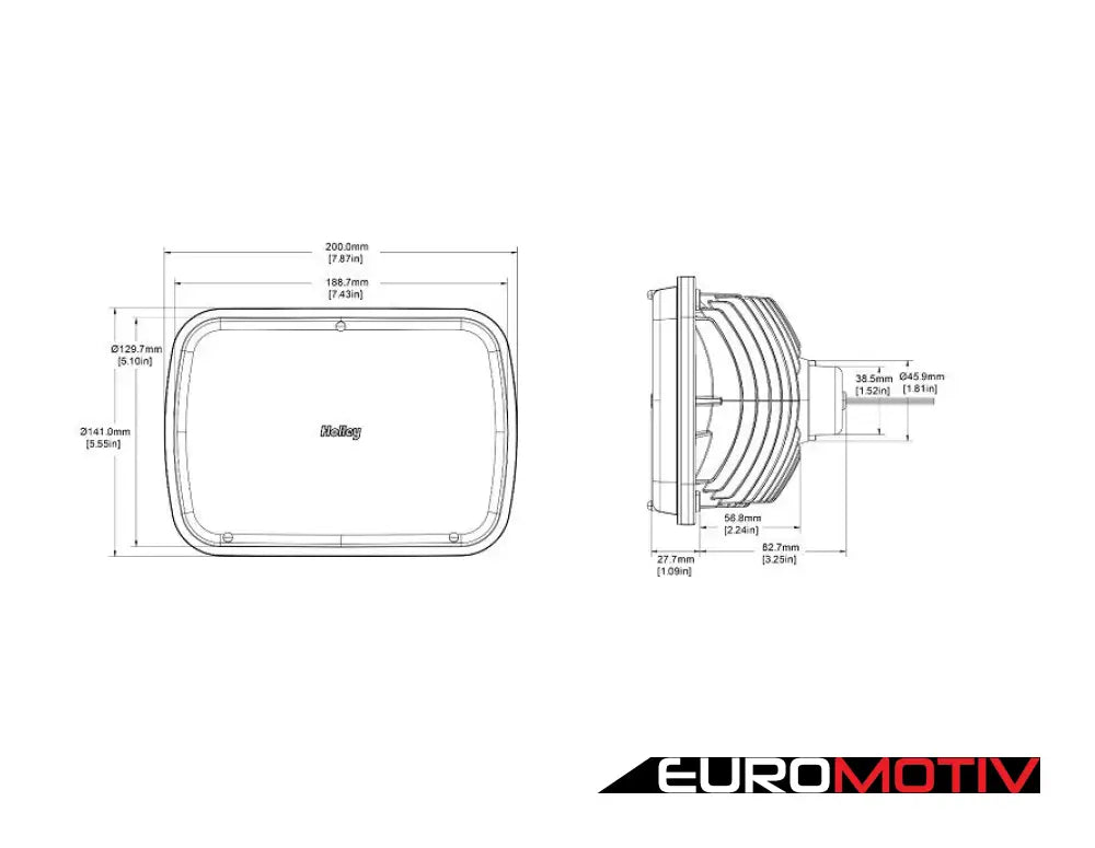 Retrobright Led Forward Facing Light - Classic White (3000K) Priced Each