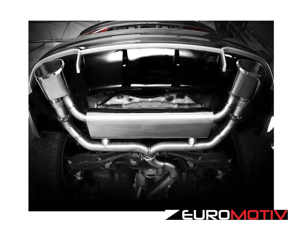 Rs3 Ultra-Performance Valved Catback Exhaust System - Satin Black Tips