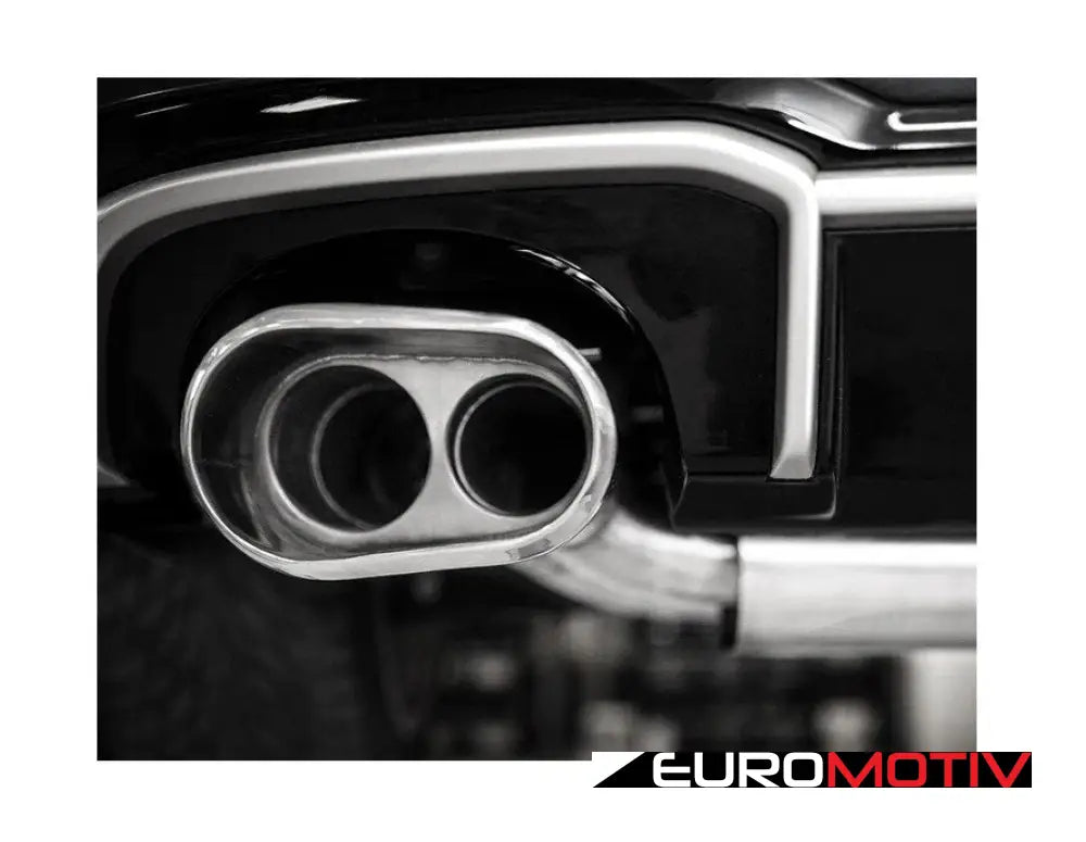 Rs3 Ultra-Performance Valved Catback Exhaust System - Satin Black Tips